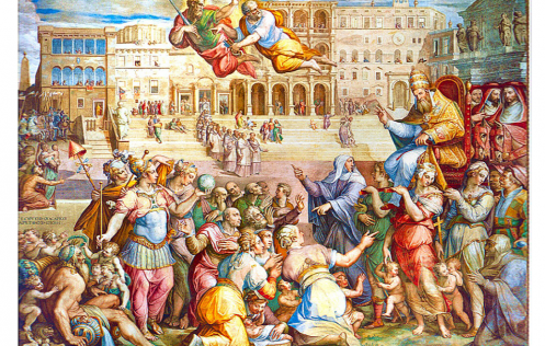 17 января 1377 года Ватикан стал резиденцией Папы Римского