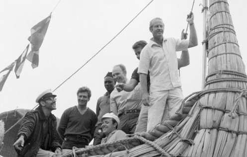 Колумб XX века. 17 мая 1970 года экспедиция Тура Хейердала отправилась в плавание через Атлантику