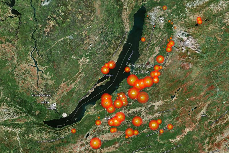 Лесные пожары на Байкале: огненная стихия грозит региону экологической катастрофой