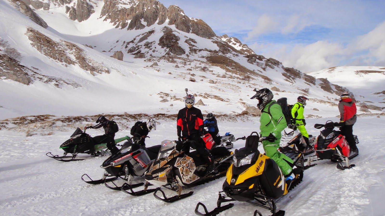 В Адыгее открылись новые туристические маршруты для снегоходов