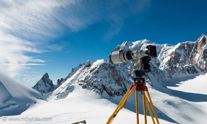 Панорама вершины Монблан: самая большая фотография в мире