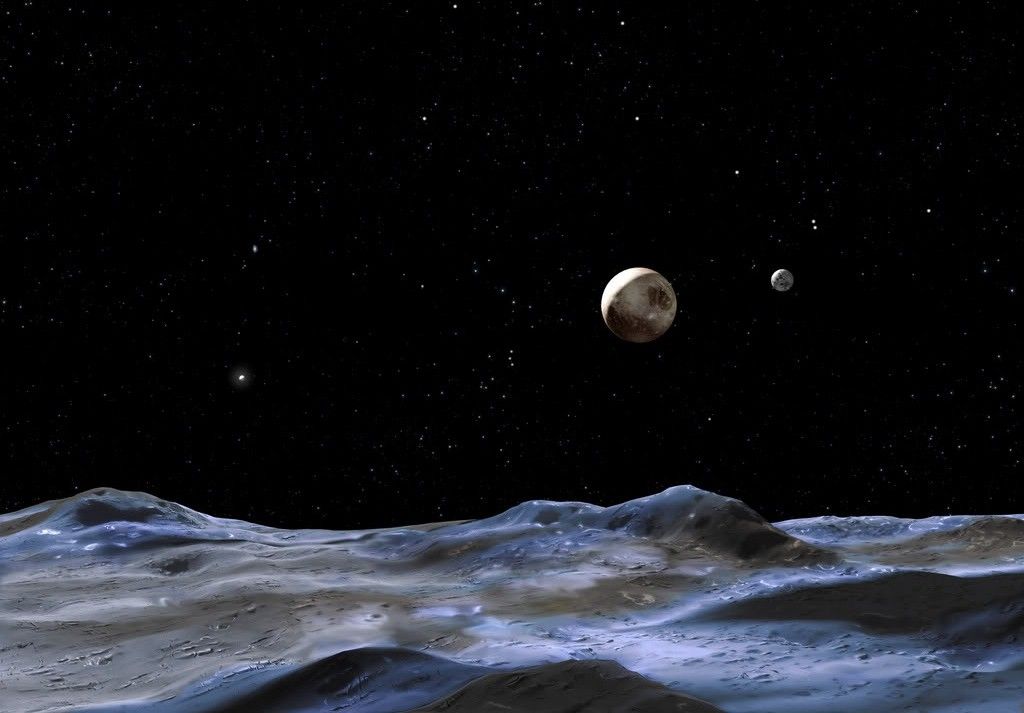 Два ледяных вулкана обнаружены на Плутоне 