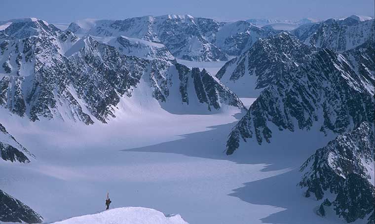 Горы на Шпицбергене выглядят точно так же, как миллион лет назад