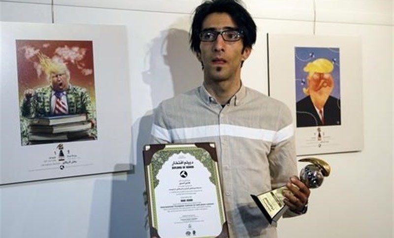 В Иране завершился международный конкурс карикатур на Трампа
