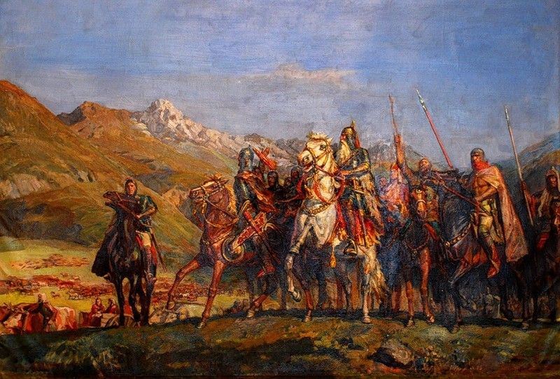 Азанбек Джанаев «Аланы в походе» 