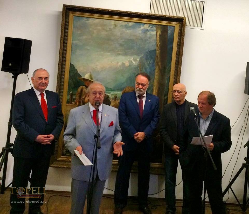 Выставка «Коста Хетагуров. Связь времен» открылась в Москве Галерее искусств Зураба Церетели
