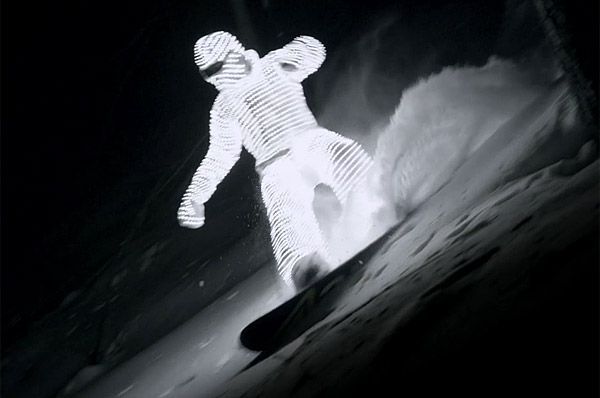 Светящиеся лыжники и сноубордисты совершат медленный и дружный спуск с Балетной горы (Томск)