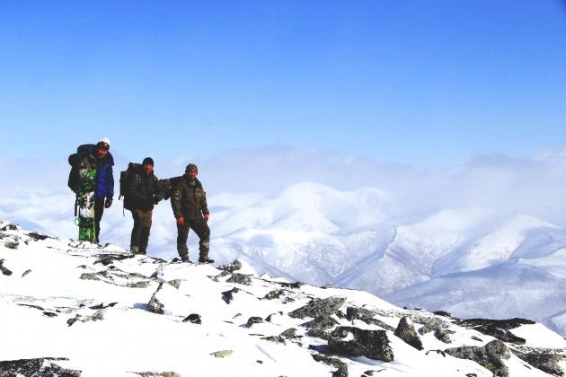Якутские альпинисты покорили гору Юрбэ на хребте Черского 