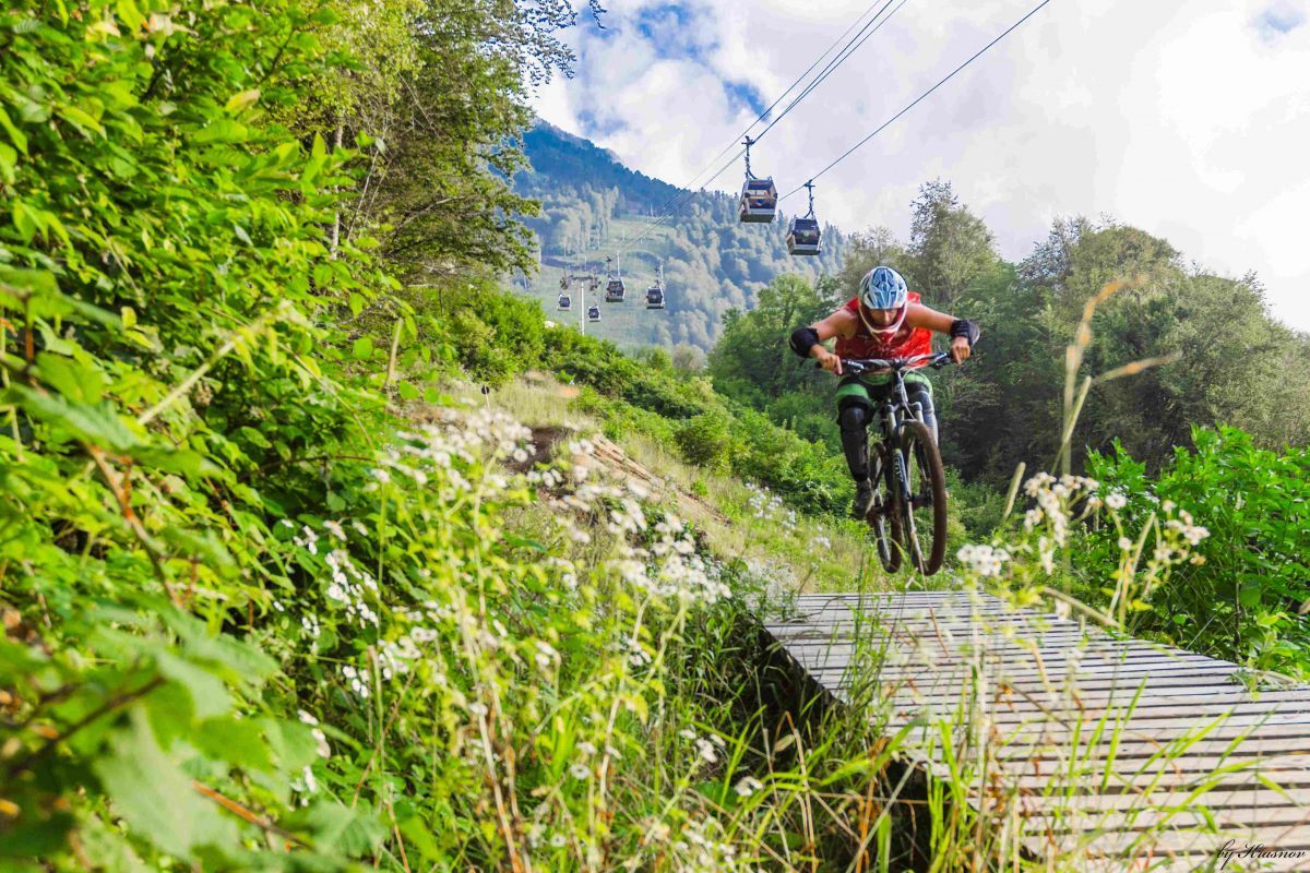 Трассы для горных велосипедов откроют в Сочи с 1 мая