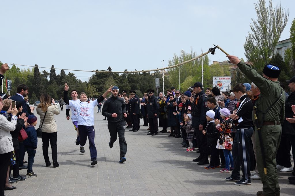 Казаки организовали легкоатлетический забег от Махачкала до Каспийска