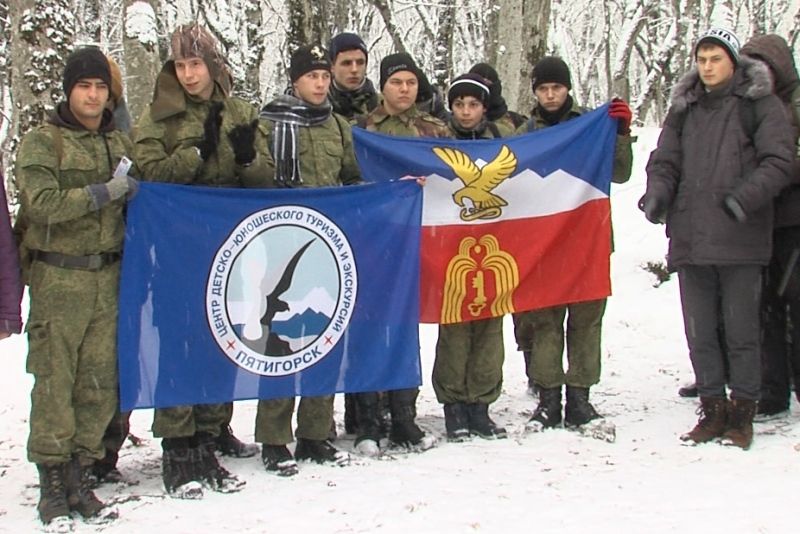 Более 700 жителей Пятигорска покорили зимний Бештау