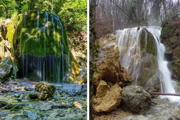 В Крыму обрушился водопад «Серебряные струи»