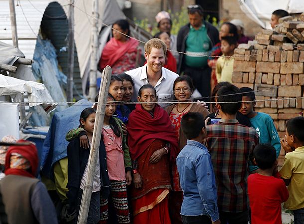 Визит принца Гарри в Непал