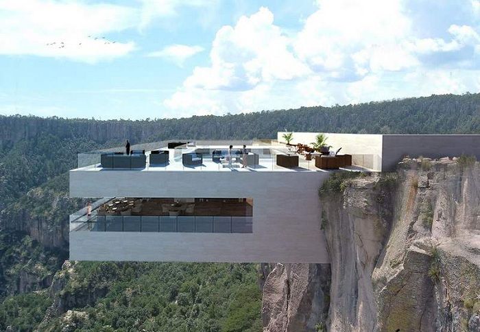 Ресторан на скале построят в Мексике