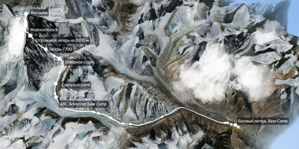 3D-панораму пути на Эверест опубликовал «Яндекс»