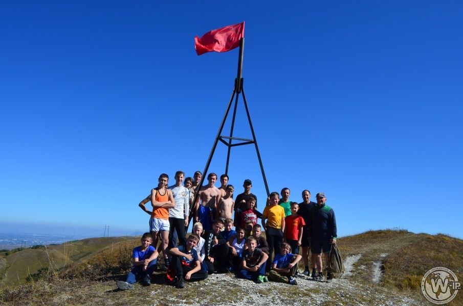 Жители Кисловодска совершили забег на гору Кабан